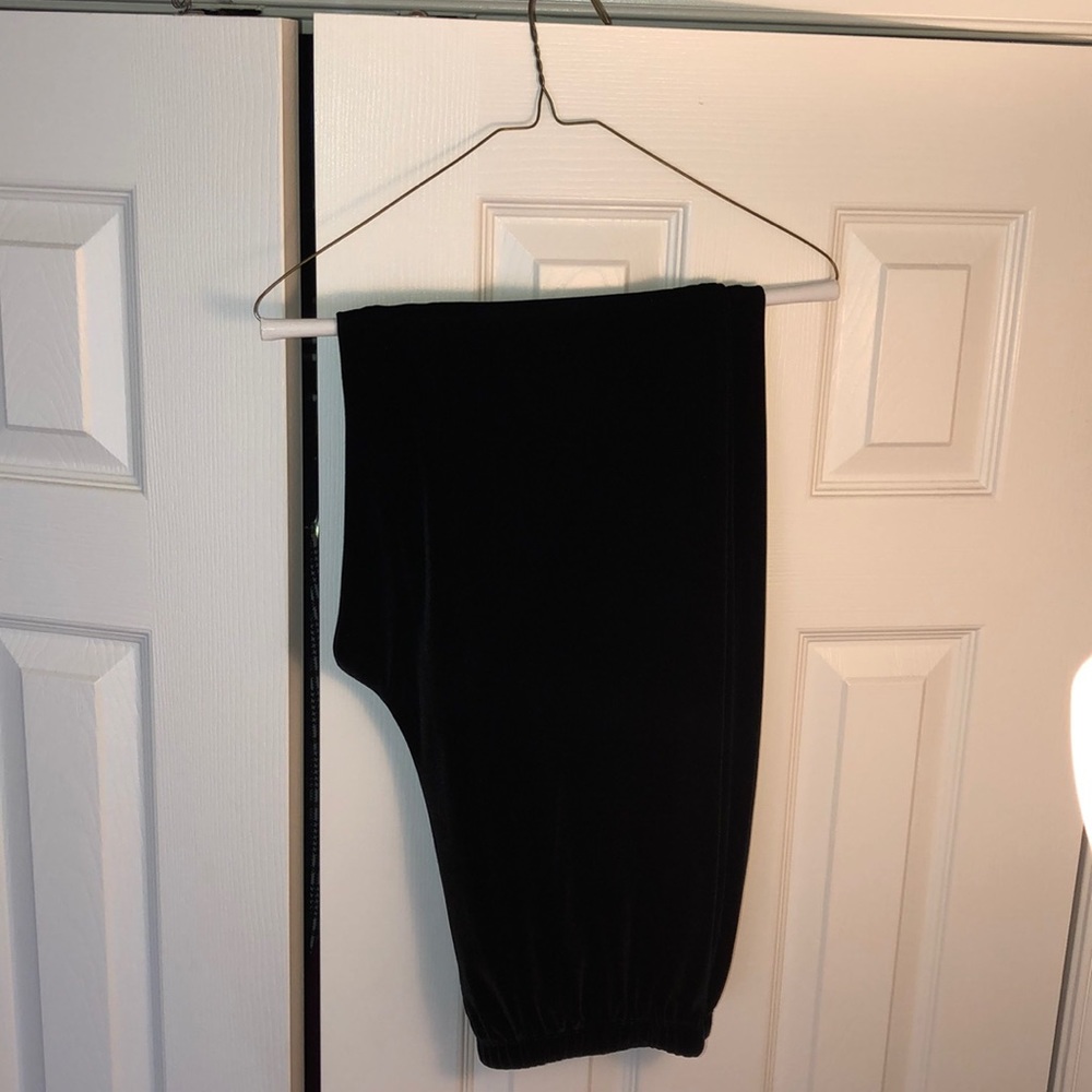 Black Velvet trousers